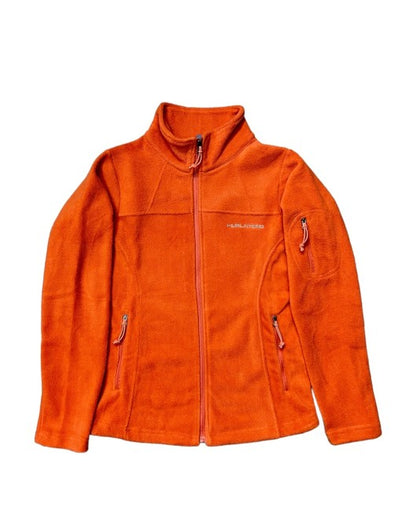 Chaqueta Polar Fleece Naranja para Mujer