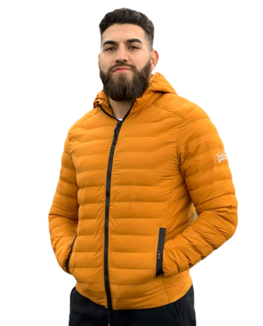 Chaqueta Térmica Amarillo Ocre para Hombre