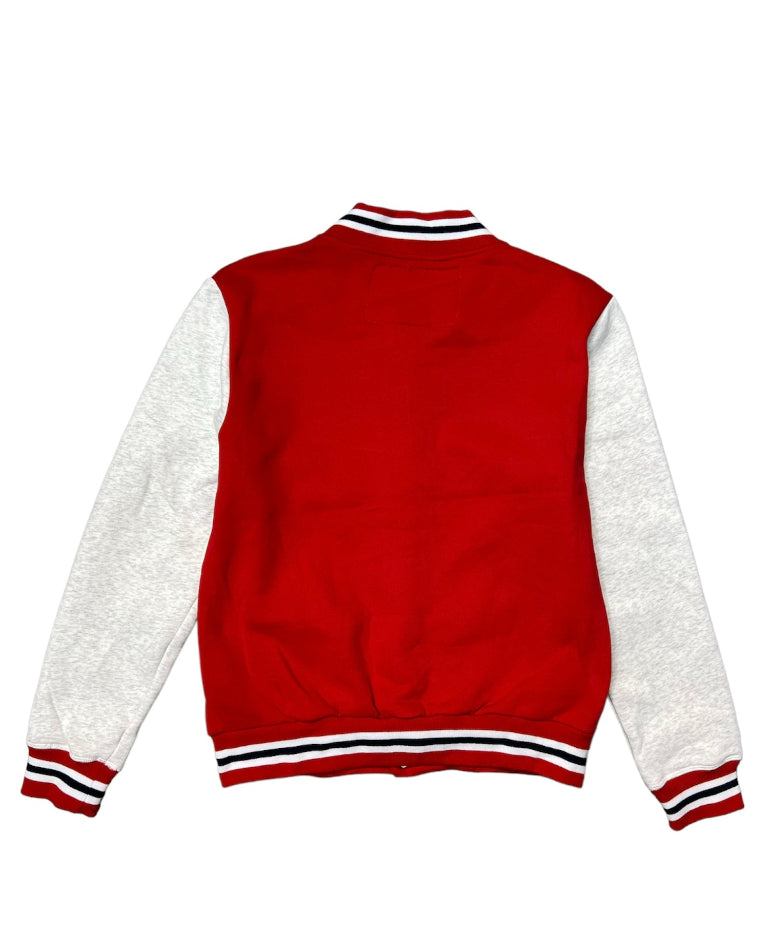 Chaqueta Varsity Rojo para Hombre