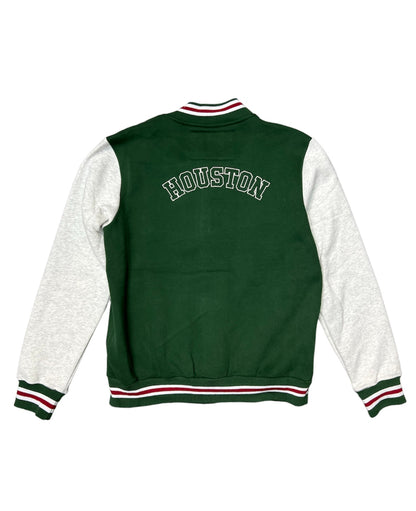 Chaqueta Varsity Verde para Hombre