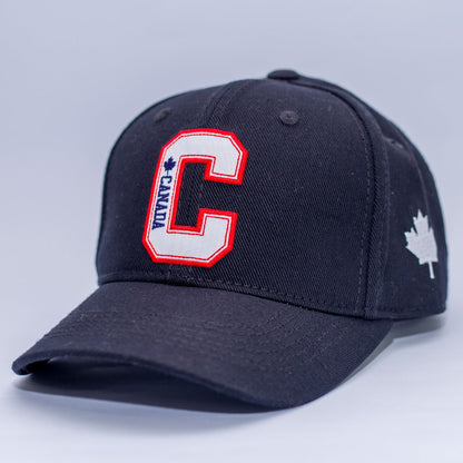 Gorra Bordada Canada Negra