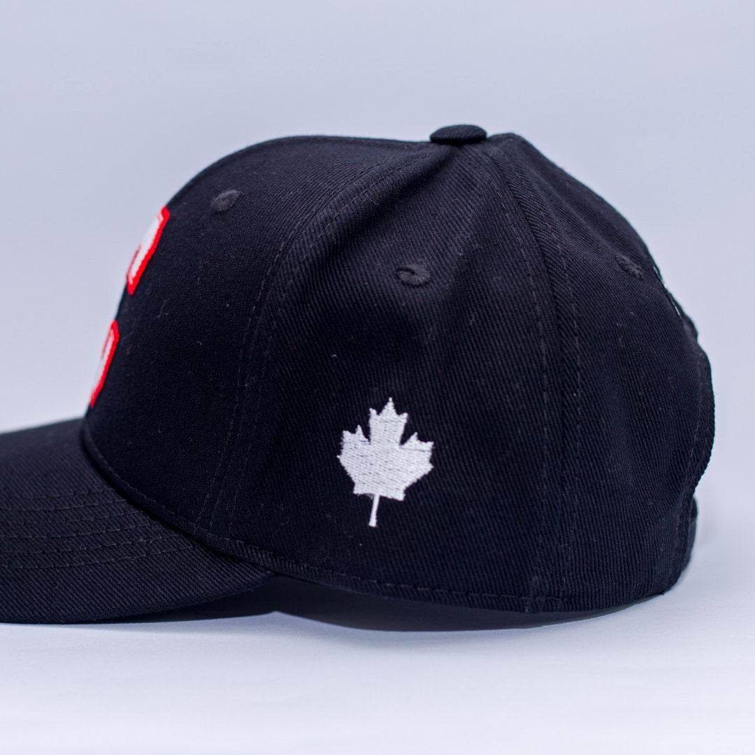 Gorra Bordada Canada Negra