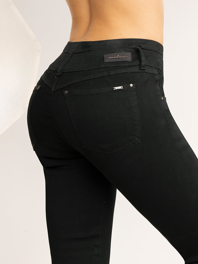 Jean Skinny Negro para Mujer