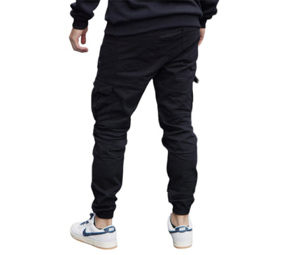 Jogger Cargo Drill Negro para Hombre