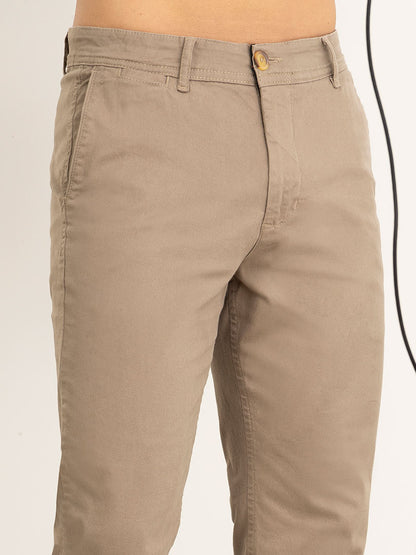 Pantalón Drill Slim Caqui para Hombre