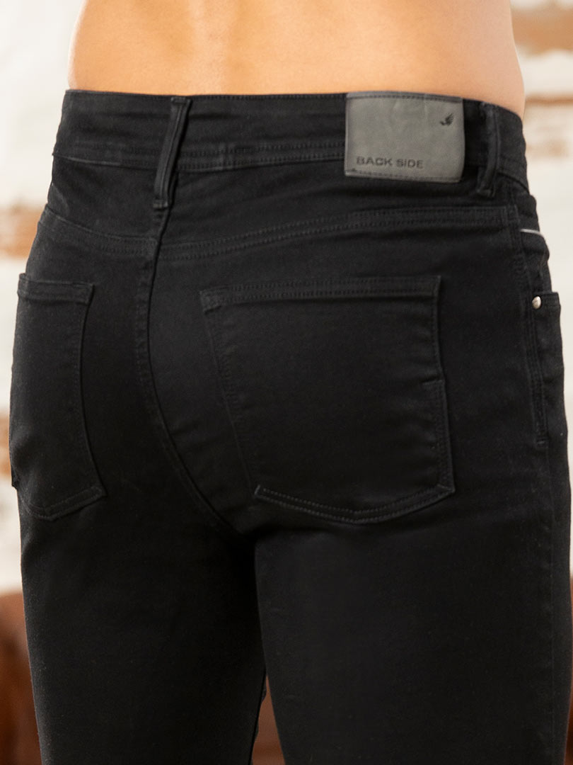 Jean Clasico Negro para Hombre