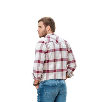 Camisa Leñadora de Algodón para Hombre