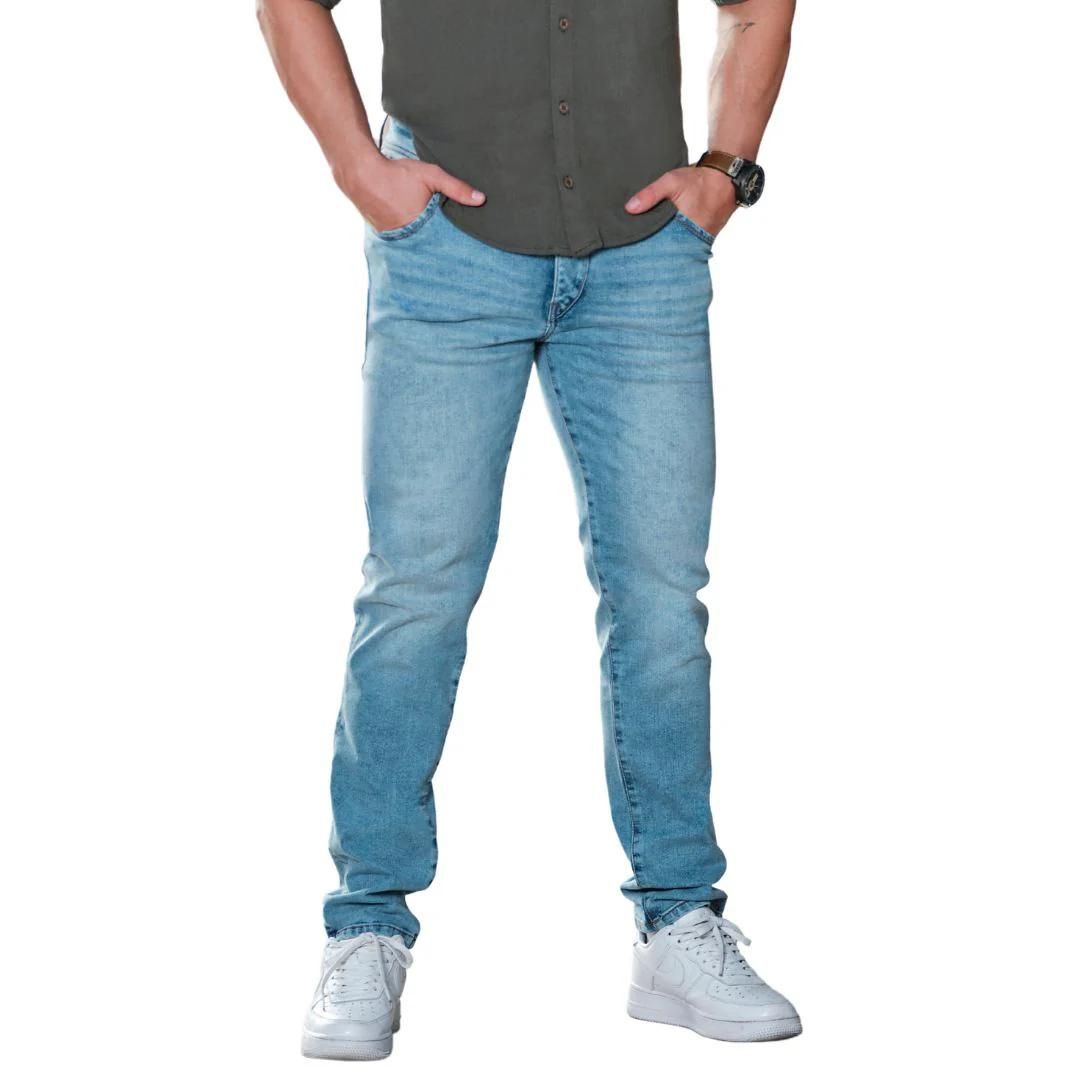 Jean Skinny Fit  Desgastado para Hombre