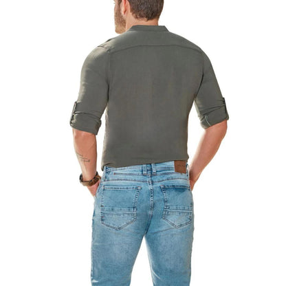 Jean Skinny Fit  Desgastado para Hombre