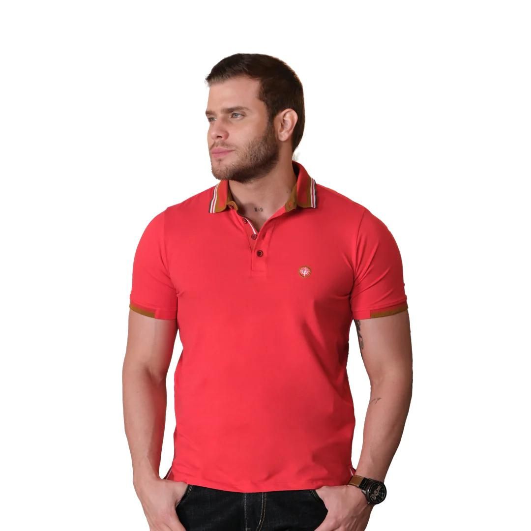 Polo Rojo para Hombre