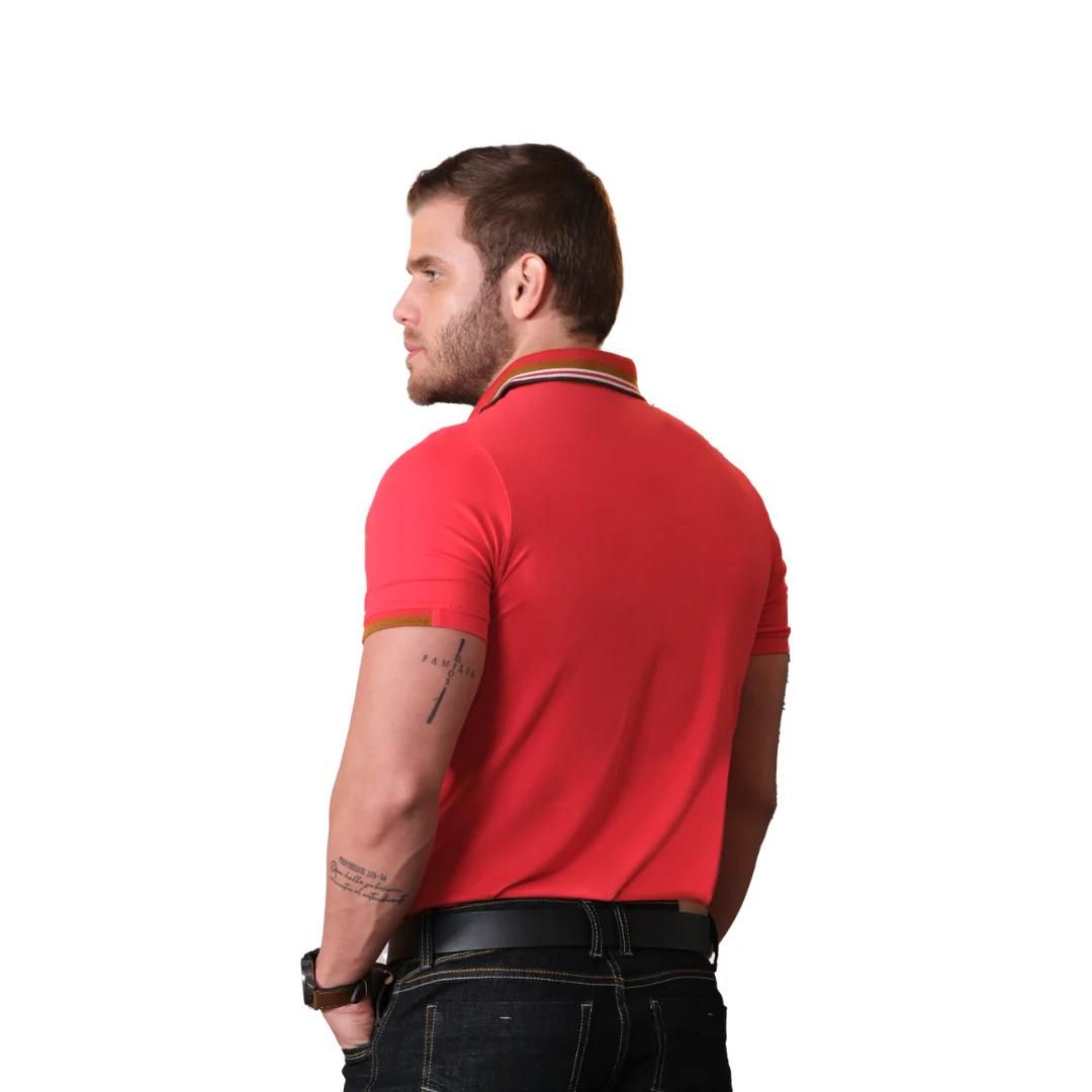 Polo Rojo para Hombre